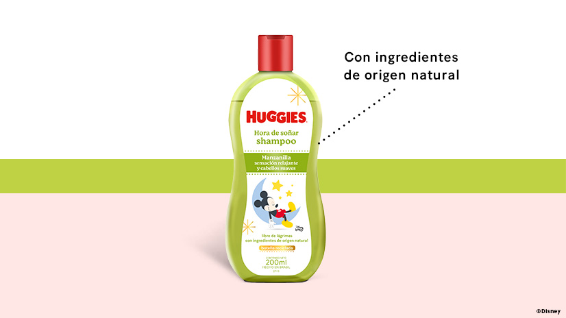 Shampoo de Camomila da linha Hora de Soñar. "Com ingredientes de origen natural"