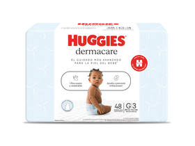 Pañal Huggies Dermacare Talla G 48 unid
