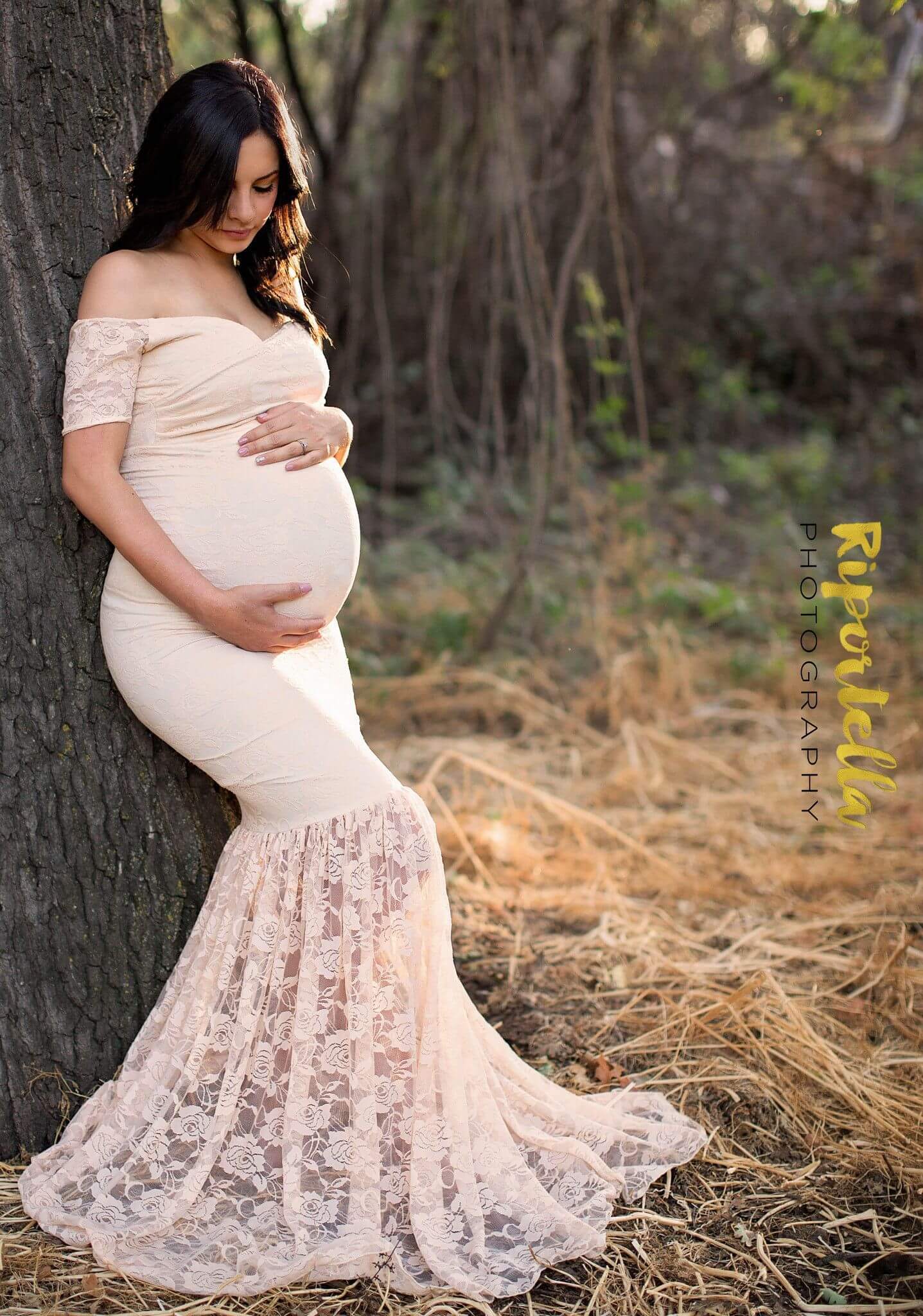 vestido de novia embarazada