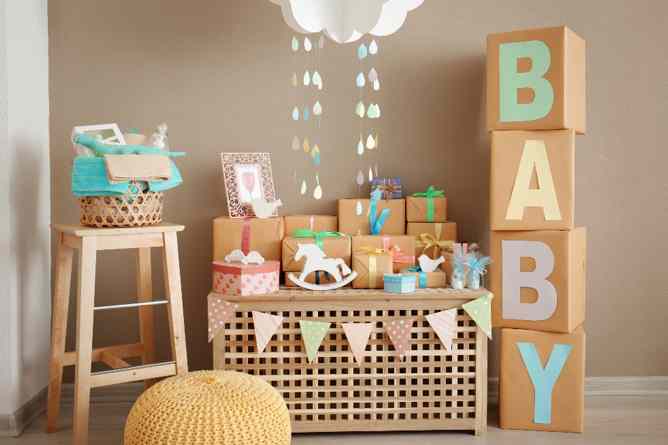 lista de regalos de un babyshower