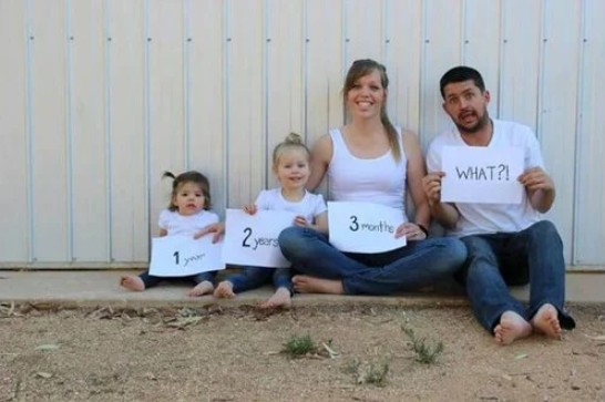 Anunciar el embarazo en familia