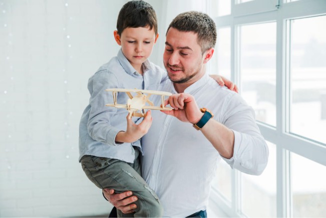 padre e hijo