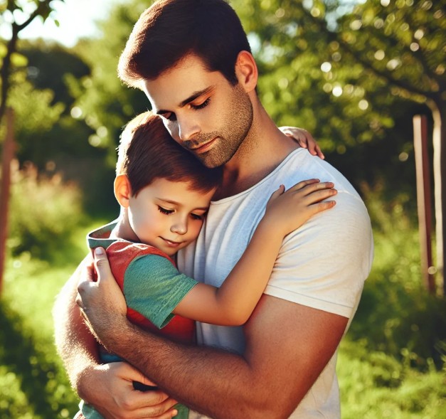 hijo y su papá
